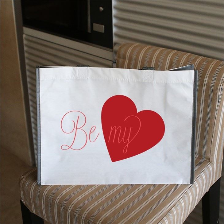 the RPET foldable shopper bag
